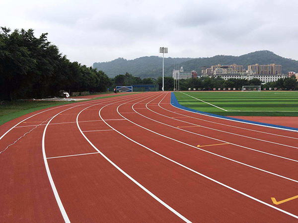 学校操场上的塑料跑道每平方米有关运动的推荐价格是多少(图2)