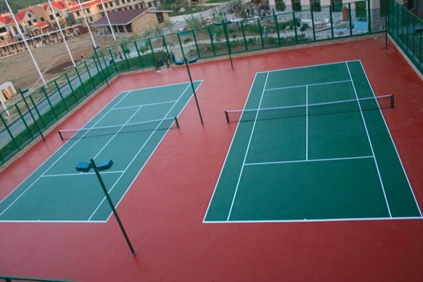 海安建议收藏硅pu网球场材料(图1)