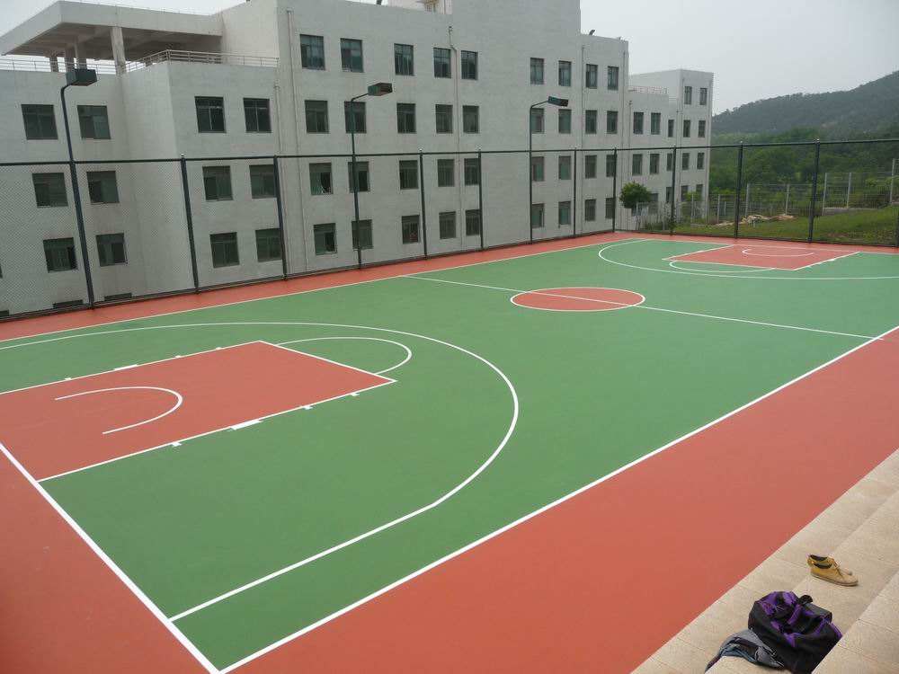 泗阳学校塑胶篮球场翻全国施工修施工(图1)